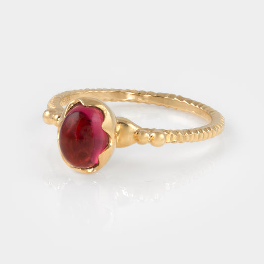 Calypso Pink Tourmaline Ring