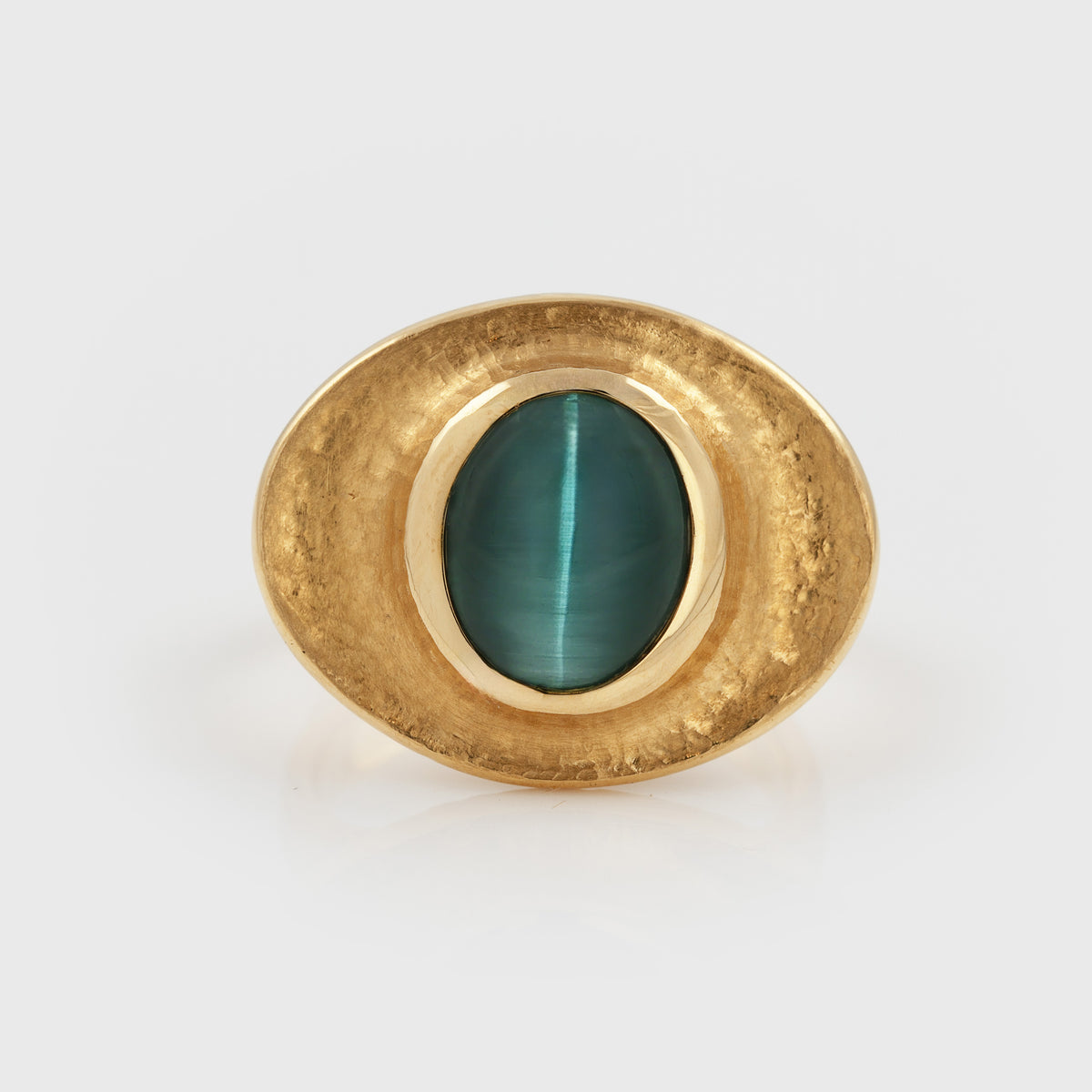 Cat's Eye Tourmaline Ring