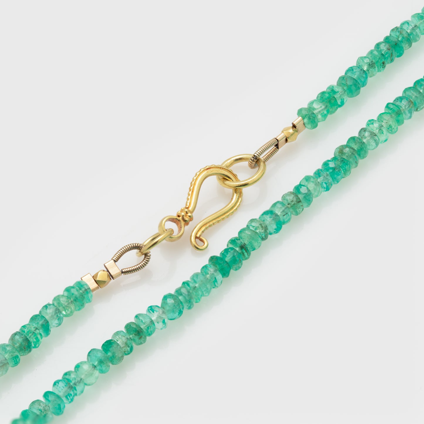 Beaded Emerald Necklace