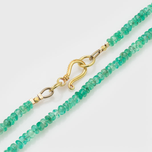 Beaded Emerald Necklace