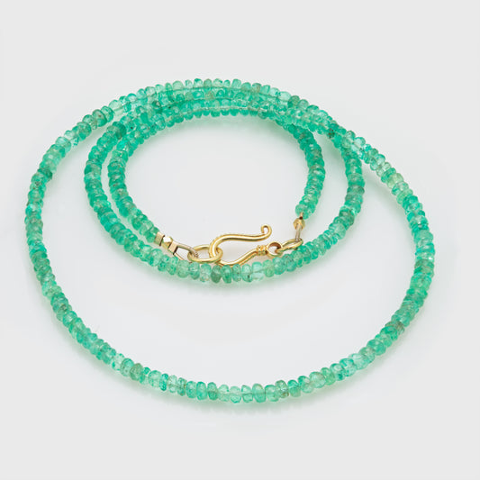 Beaded Emerald Necklace