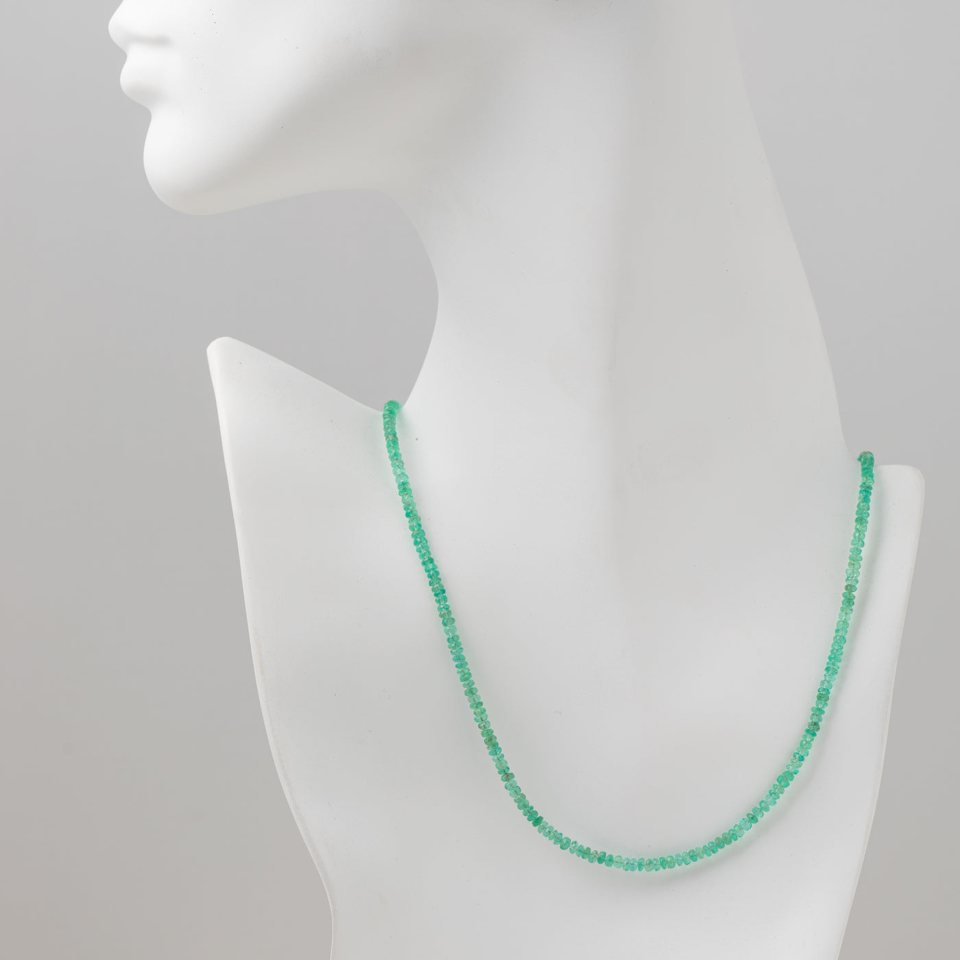 Beaded Emerald Necklace