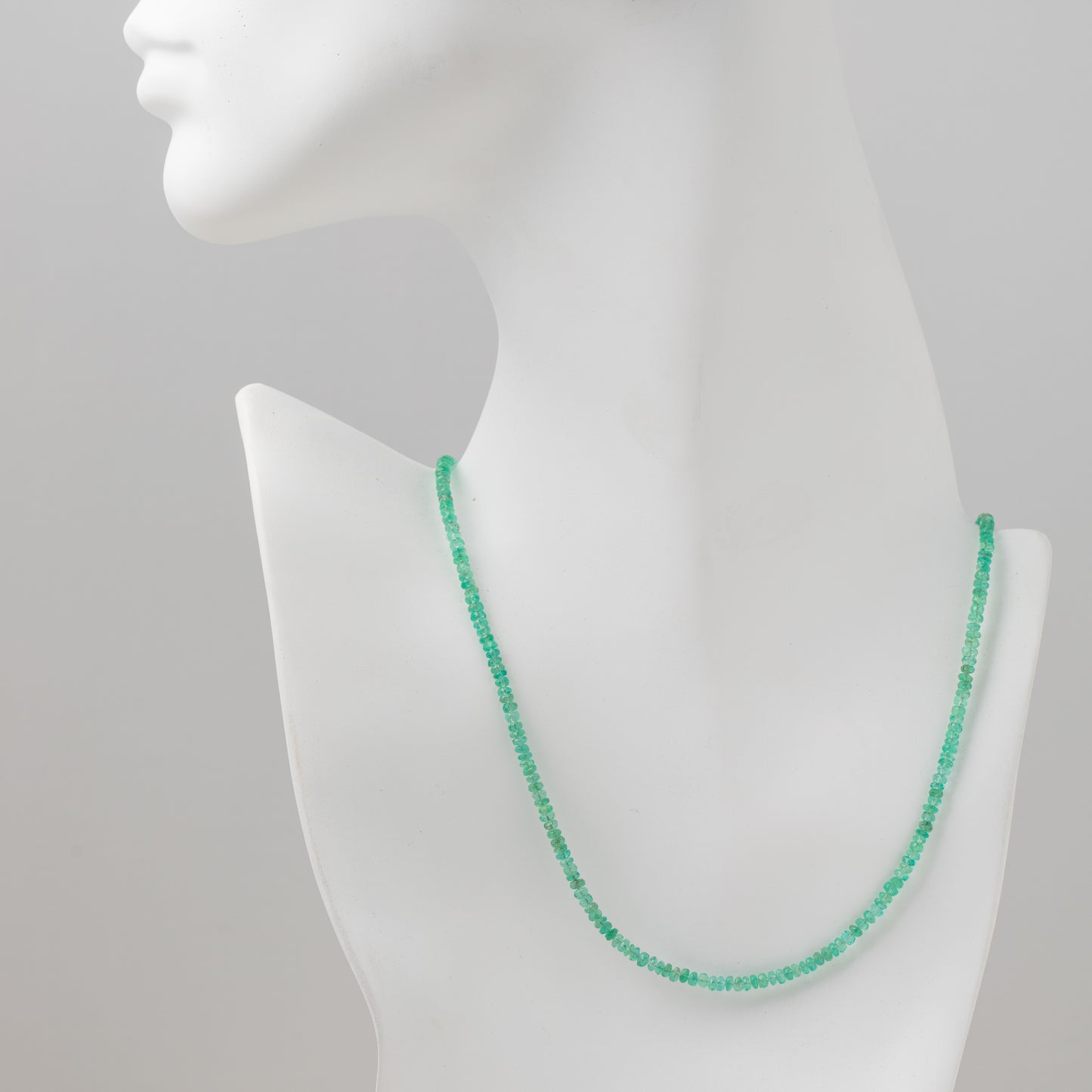 Beaded Emerald Necklace