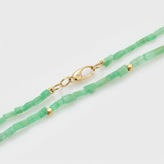 Emerald Bead Necklace