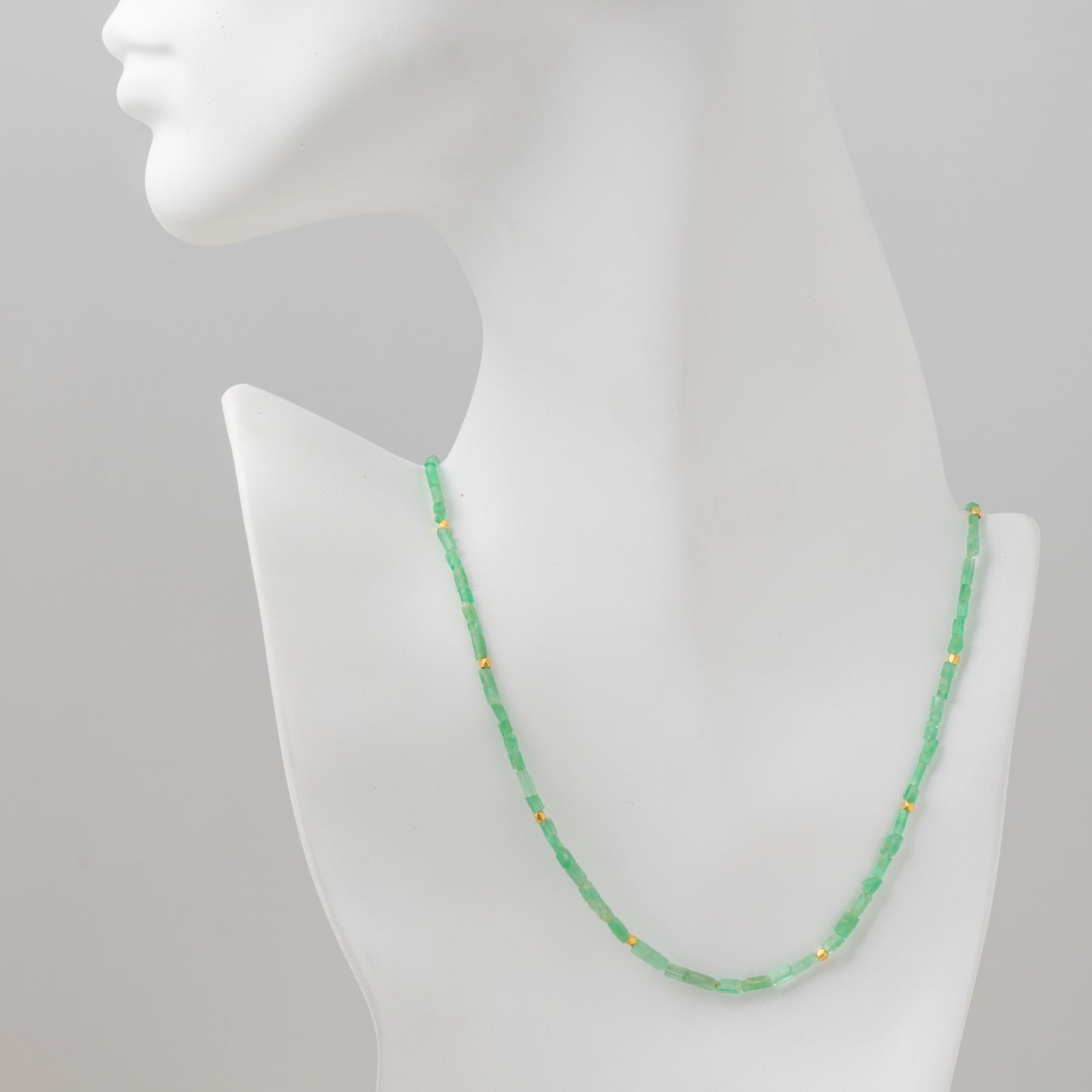Emerald Bead Necklace