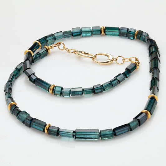 Indicolite Tourmaline Necklace