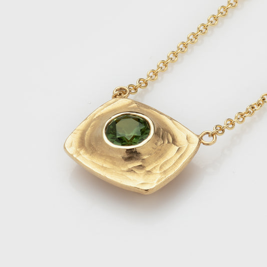 Green Sapphire Necklace