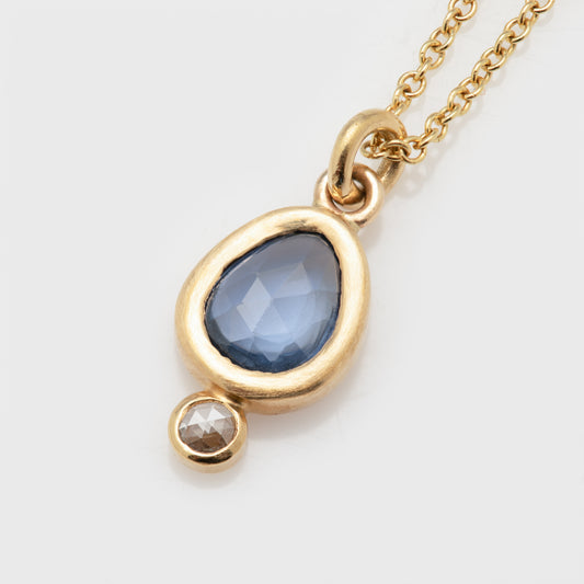 Blue Sapphire Necklace