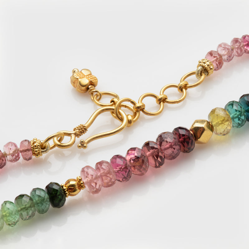 Colorful Tourmaline Necklace