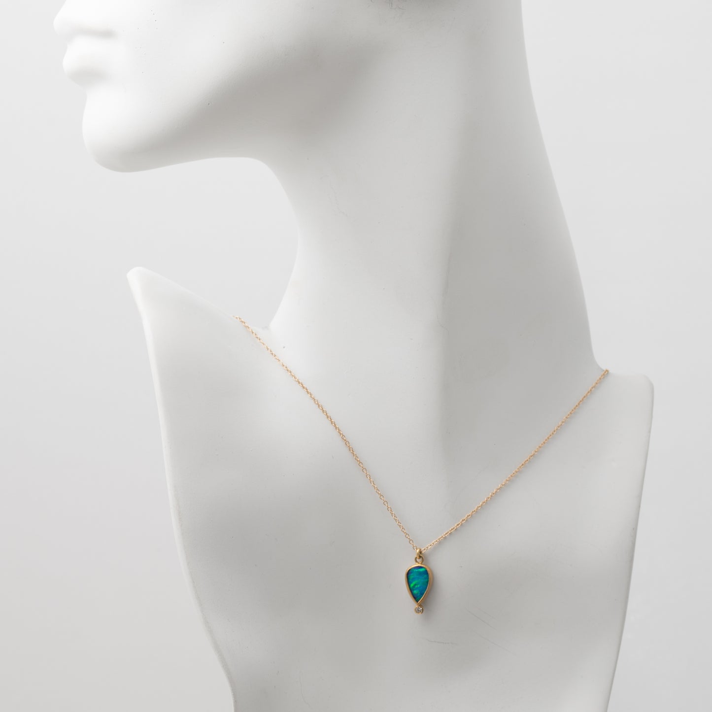 Vibrant Opal Necklace