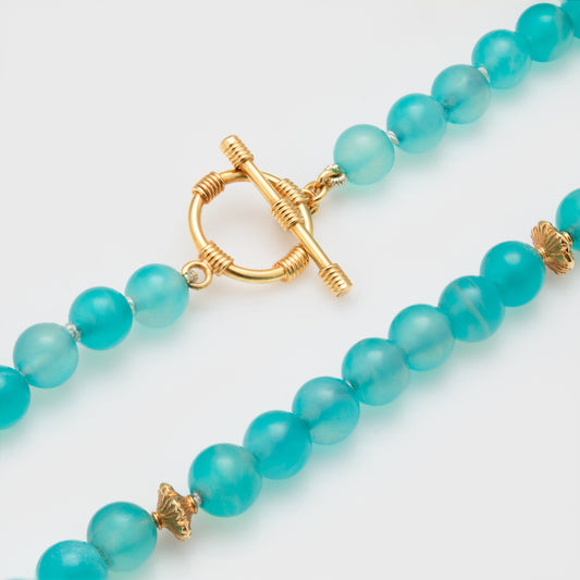 Long Amazonite Necklace