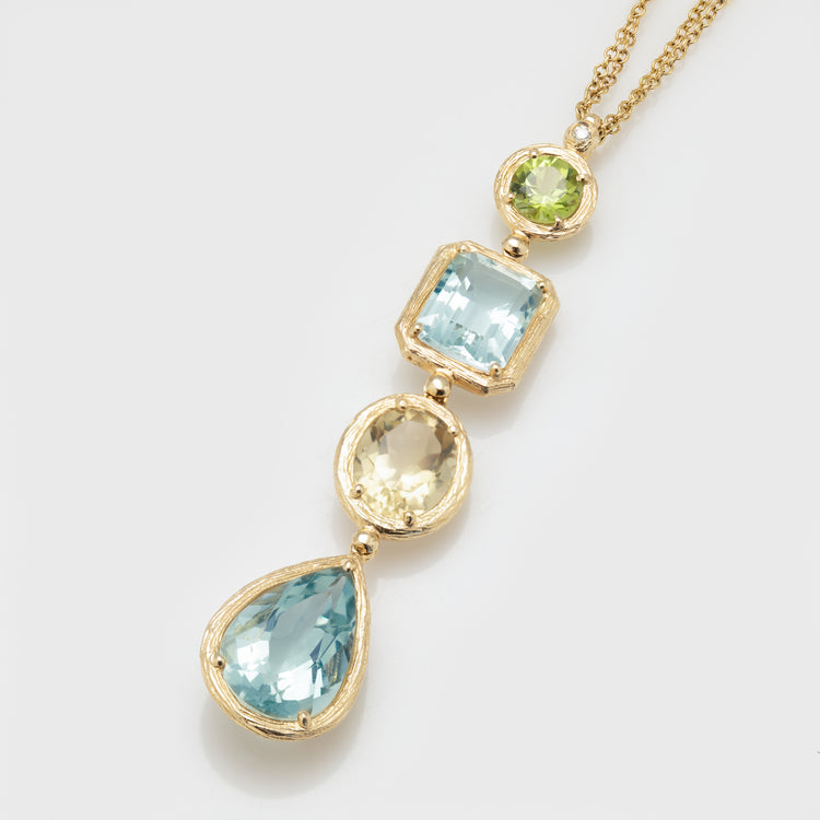 Multi Gem Necklace