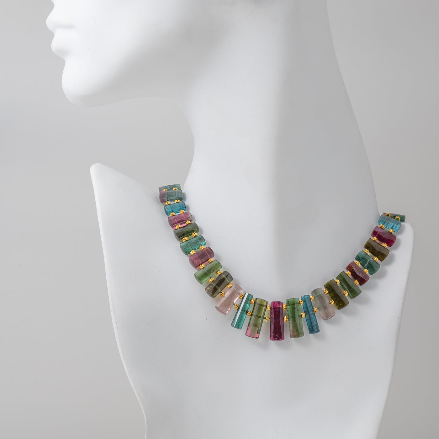 Multicolor Tourmaline Necklace