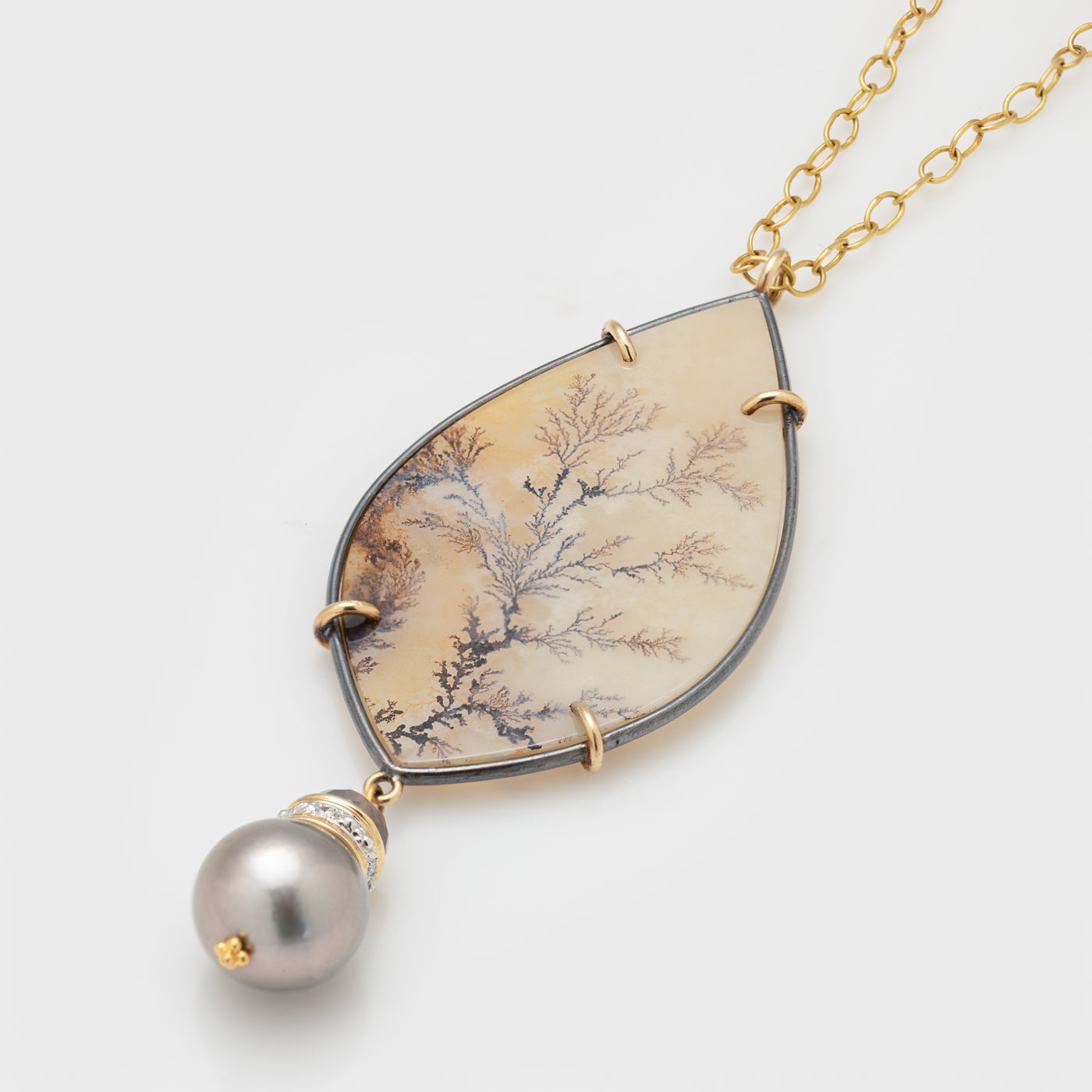 Dendritic Agate Necklace