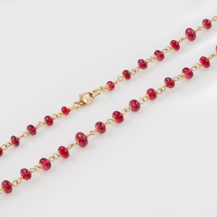 Red Spinel Necklace
