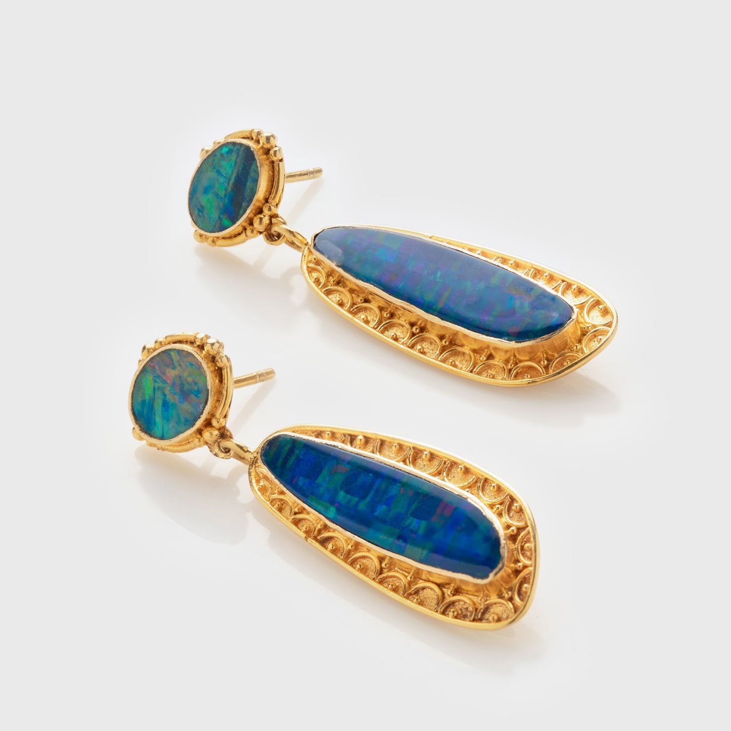 Australian Opal Earrings