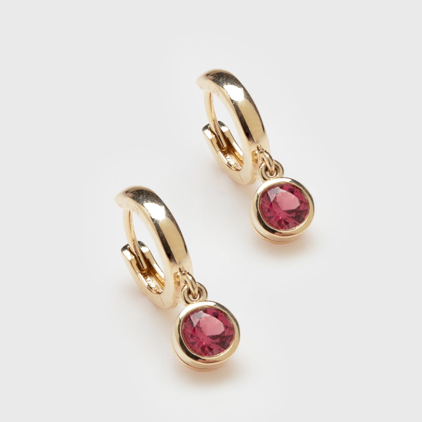 Pink Spinel Earrings