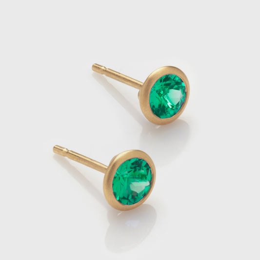 Emerald Studs