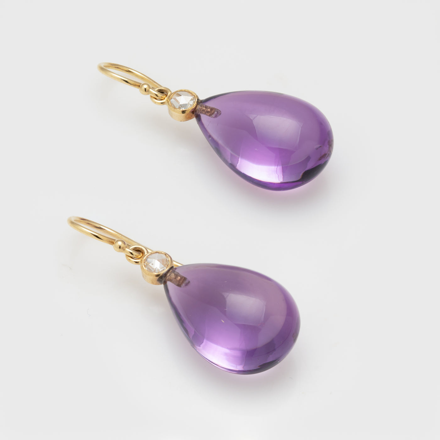 Amethyst Drop Earrings