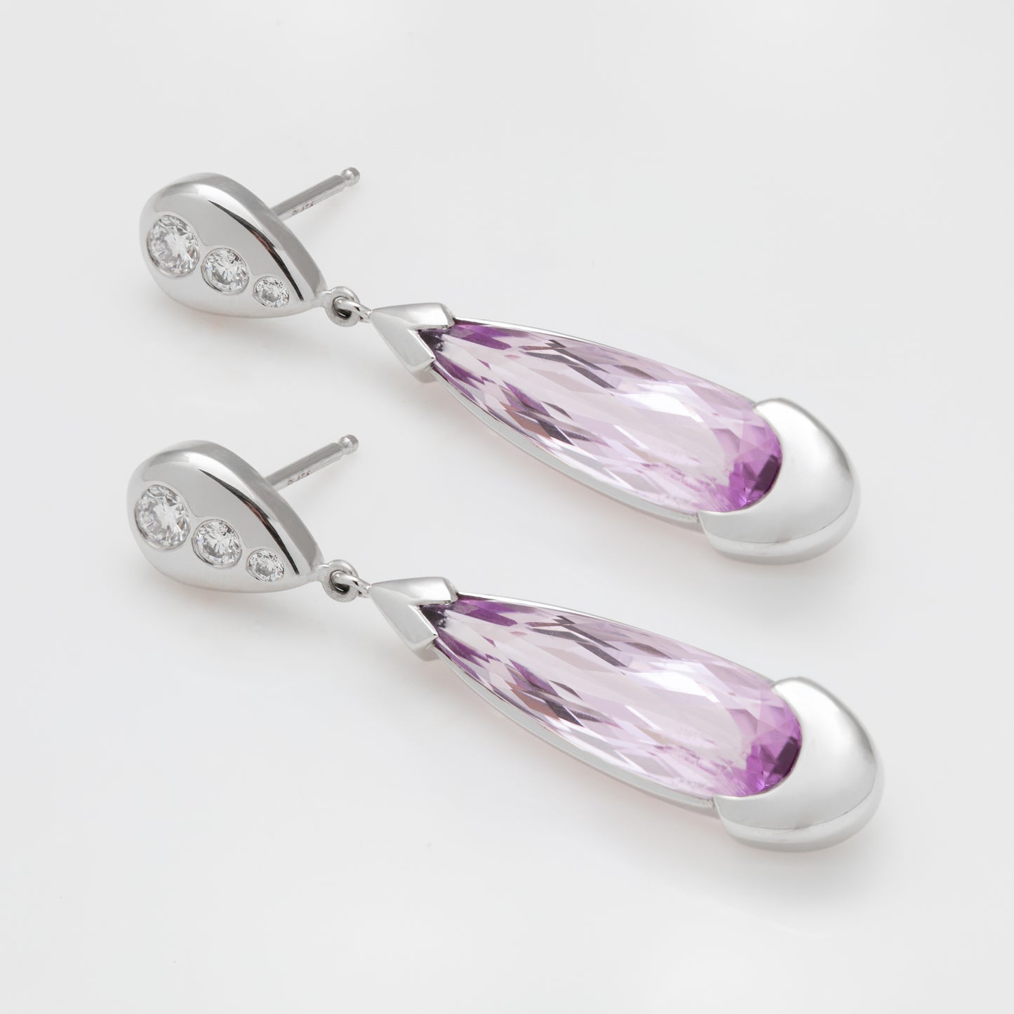 Kunzite Drop Earrings