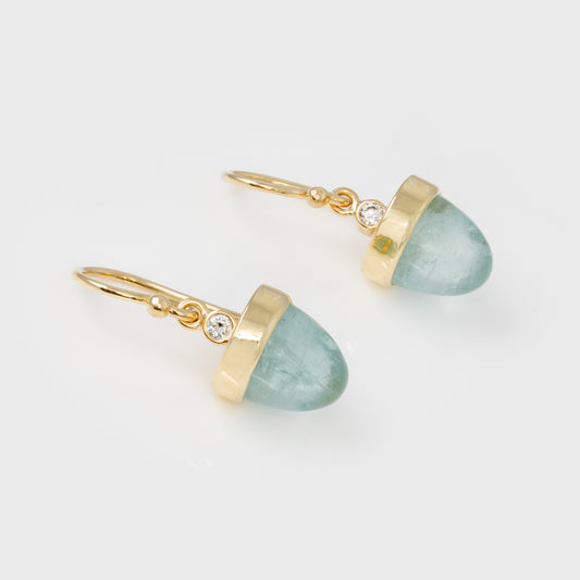 Aquamarine Drop Earrings