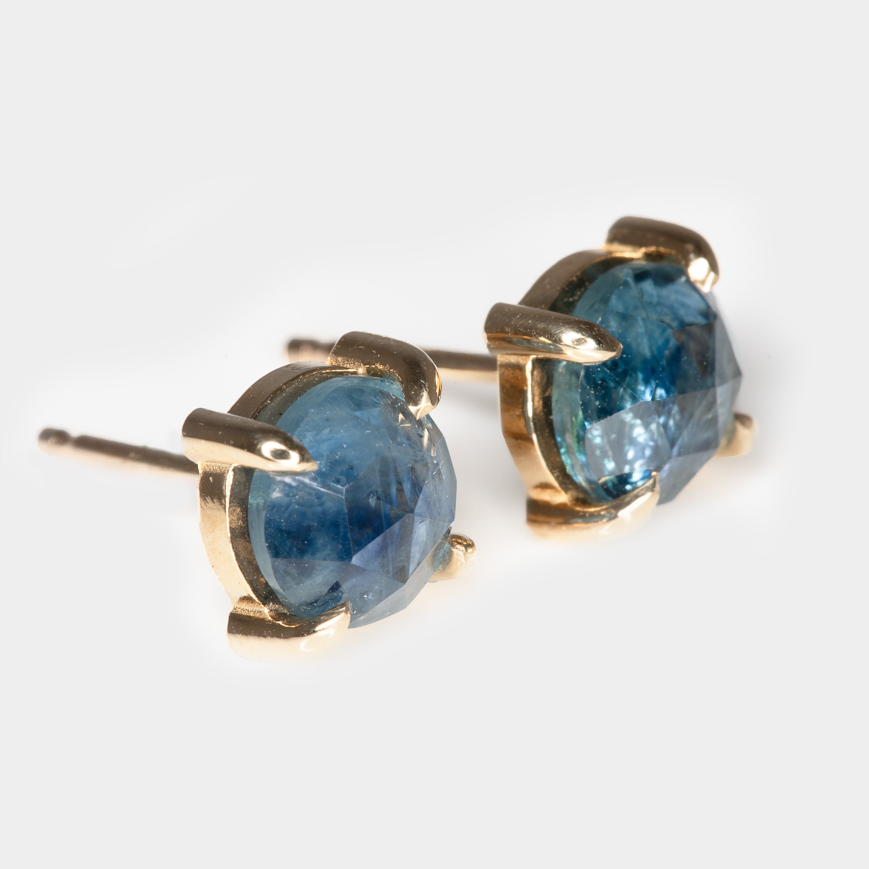 Montana Sapphire Stud Earrings