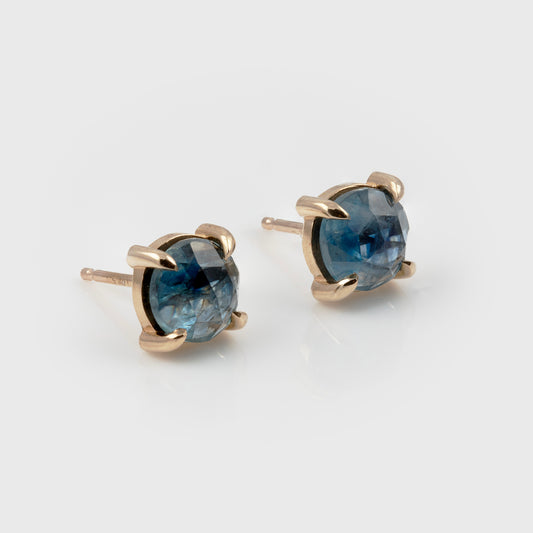 Montana Sapphire Stud Earrings