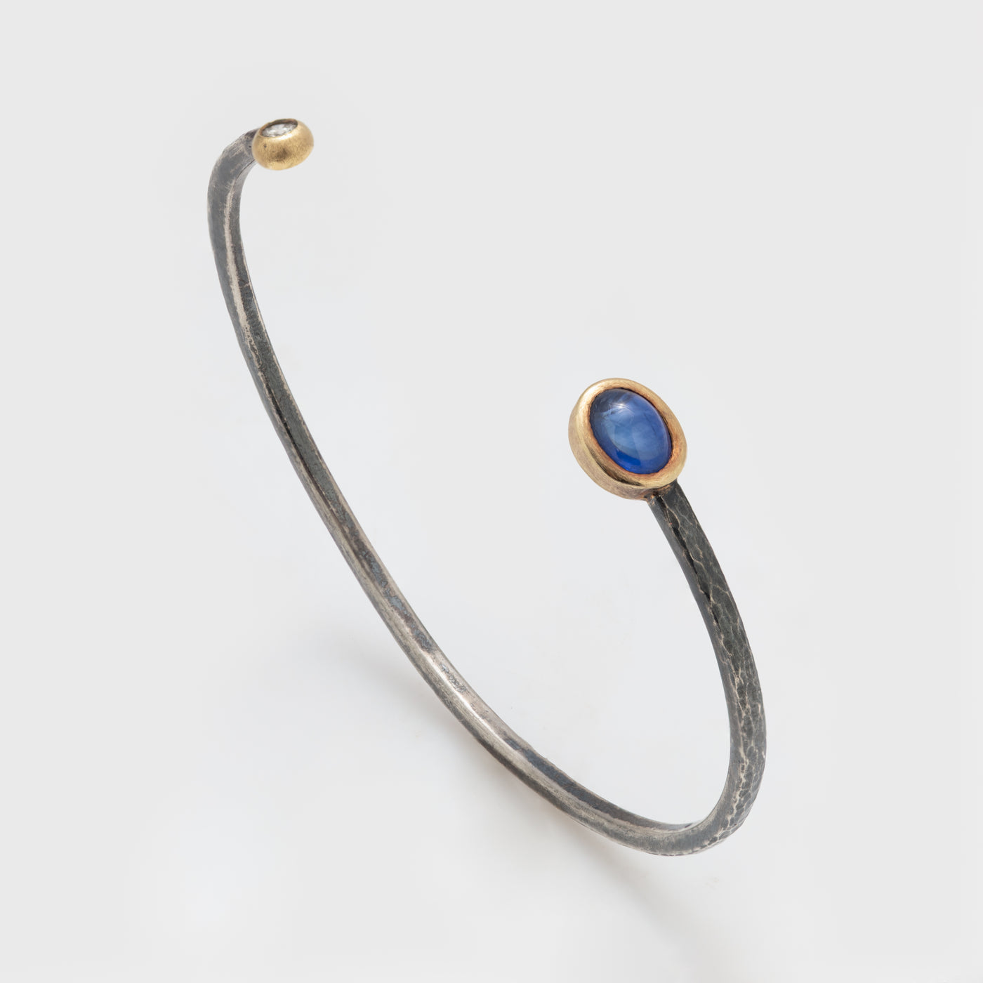 Blue Sapphire Cuff Bracelet