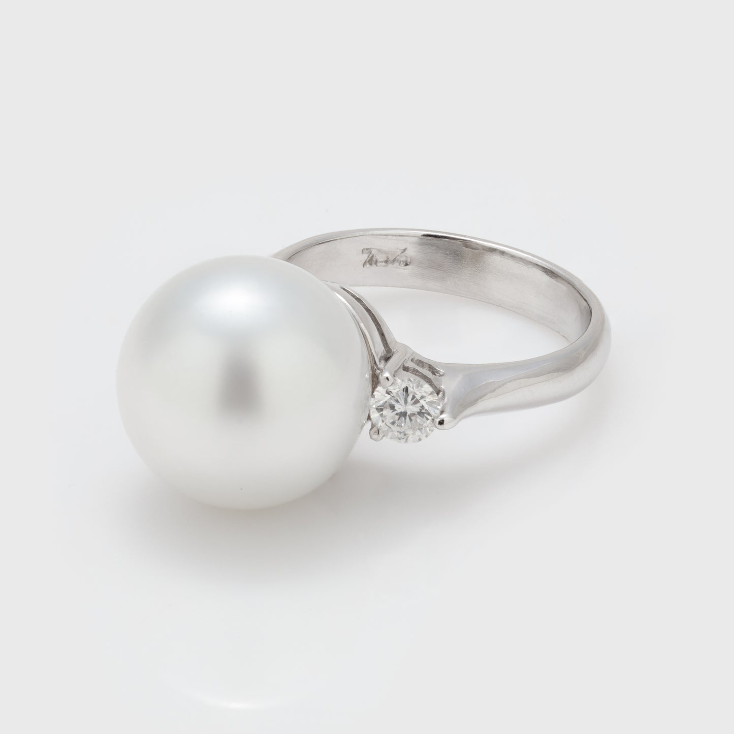 South Sea Pearl Diamond Ring