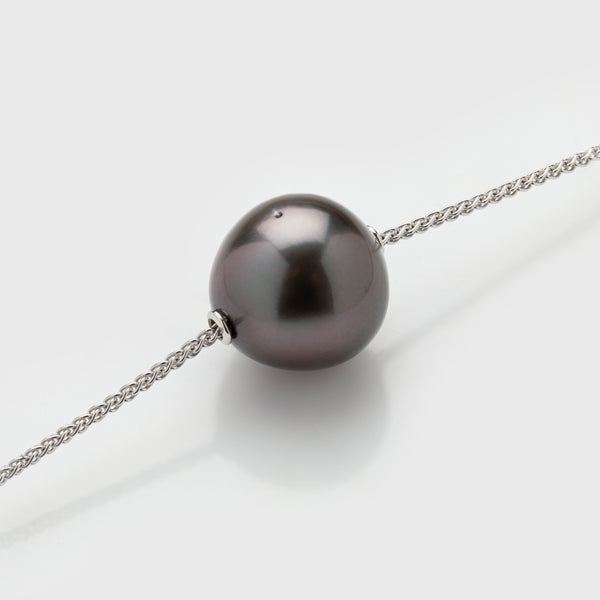 Tahitian black Pearl Necklace