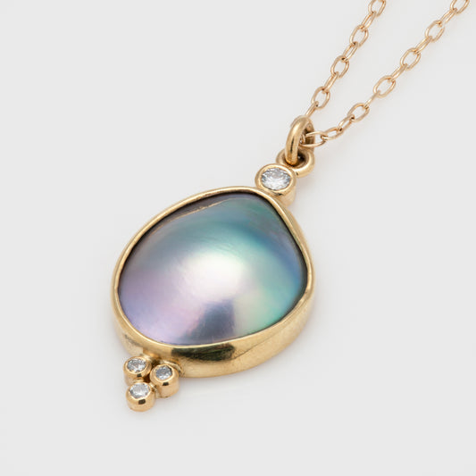 Sea of Cortez Mabe Pearl Necklace