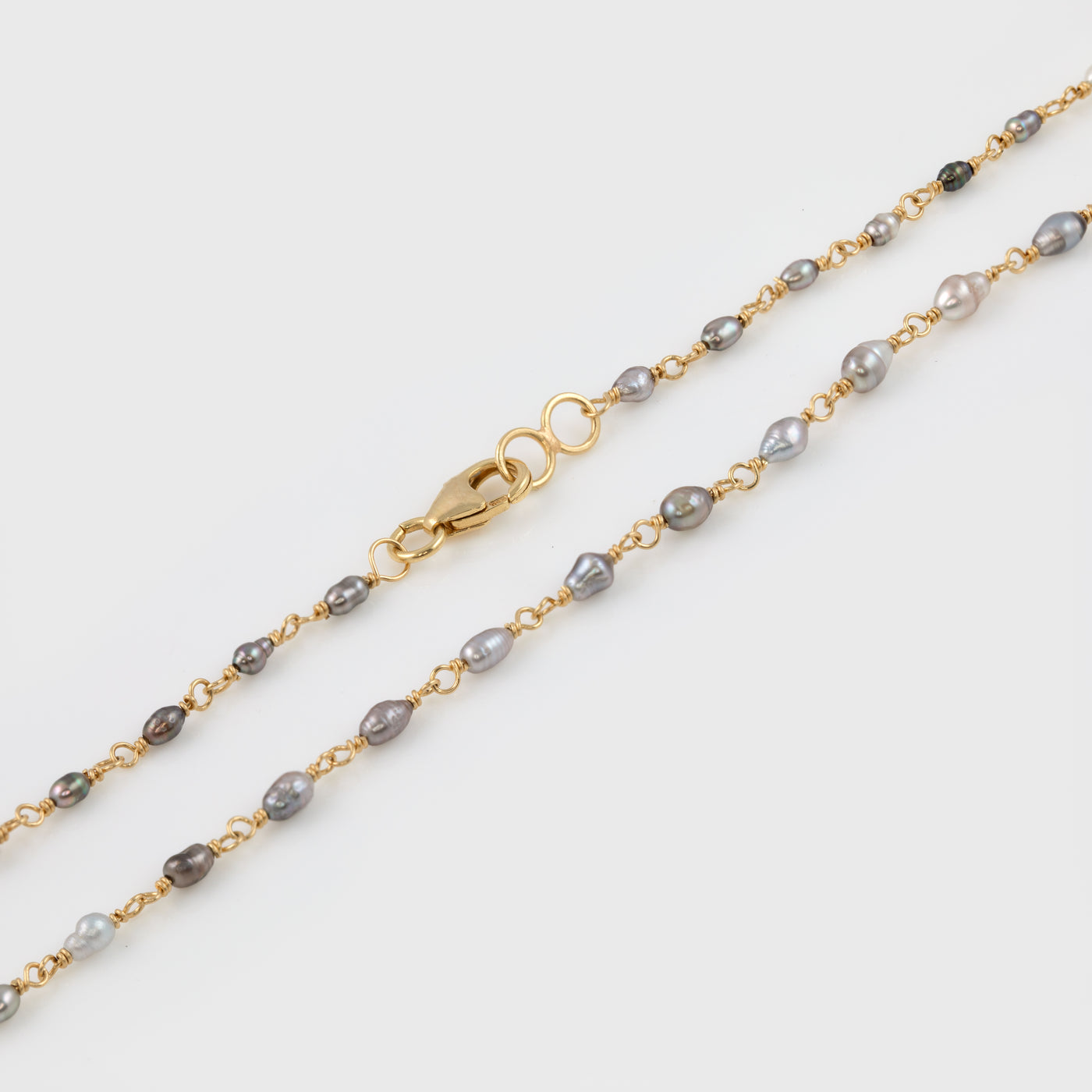 Tahitian Keshi Pearl Necklace