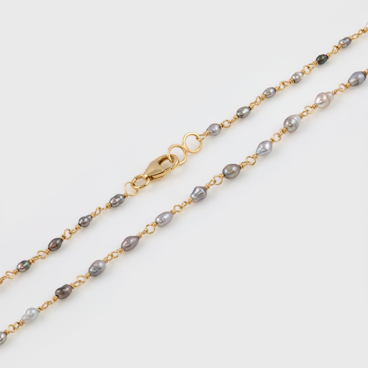 Tahitian Keshi Pearl Necklace