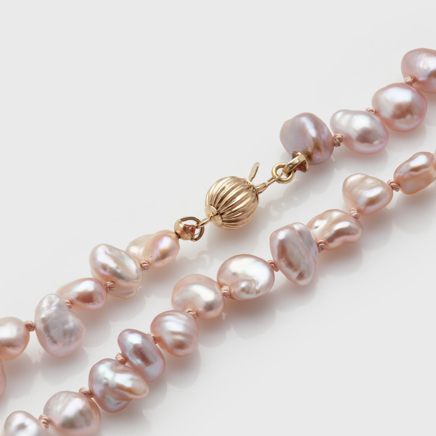 Pink Freshwater Keishi Pearl Necklace