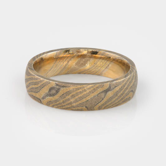 Mokume Gane Style Band