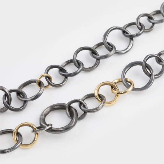 Heavy Multi-Link Chain Necklace
