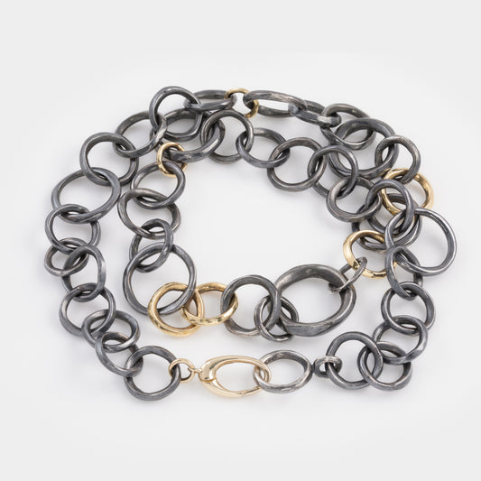 Heavy Multi-Link Chain Necklace