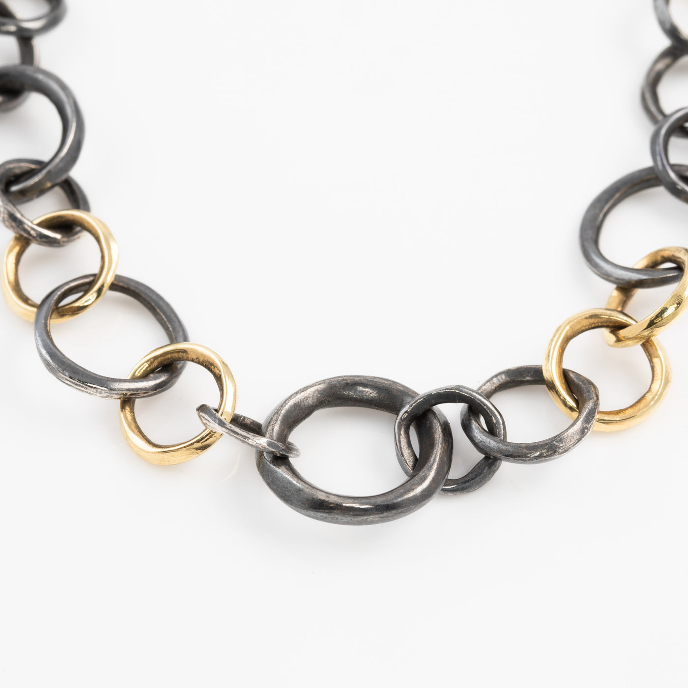 Heavy Multi-Link Chain Necklace