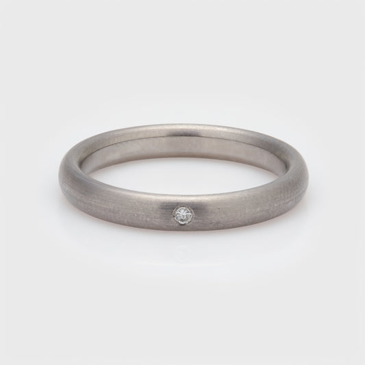 Titanium Diamond Band
