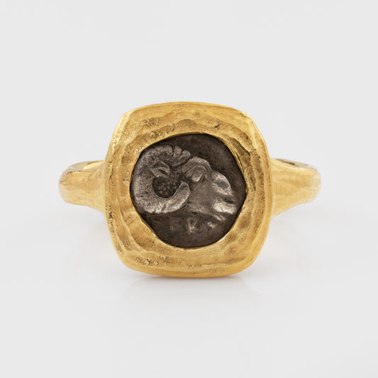 Ancient Troas Coin Ring