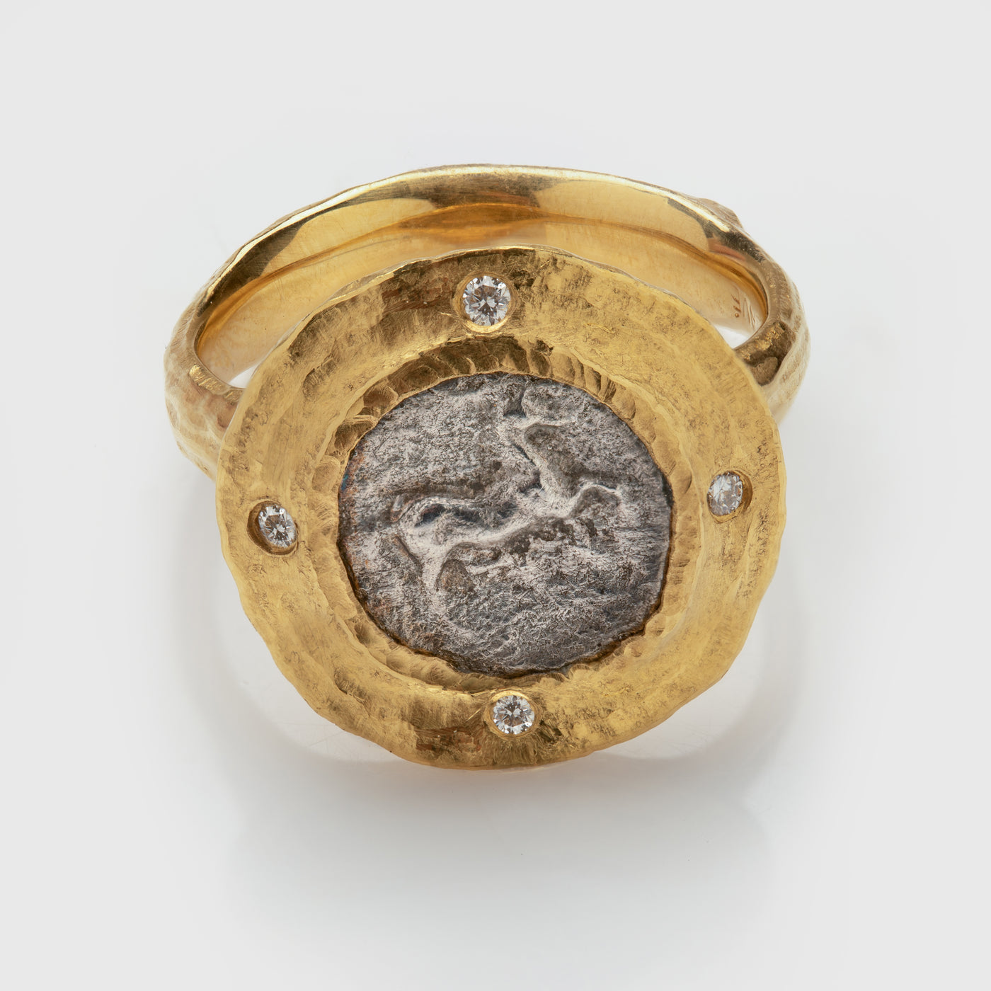 Ancient Obol Coin Ring