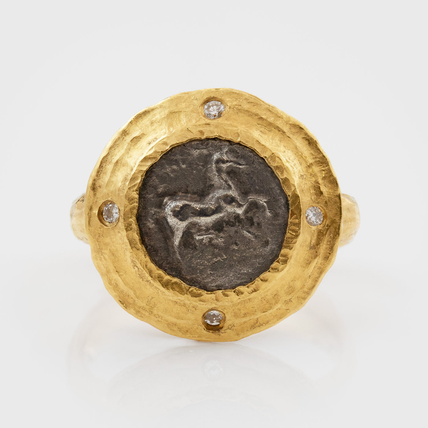 Ancient Obol Coin Ring
