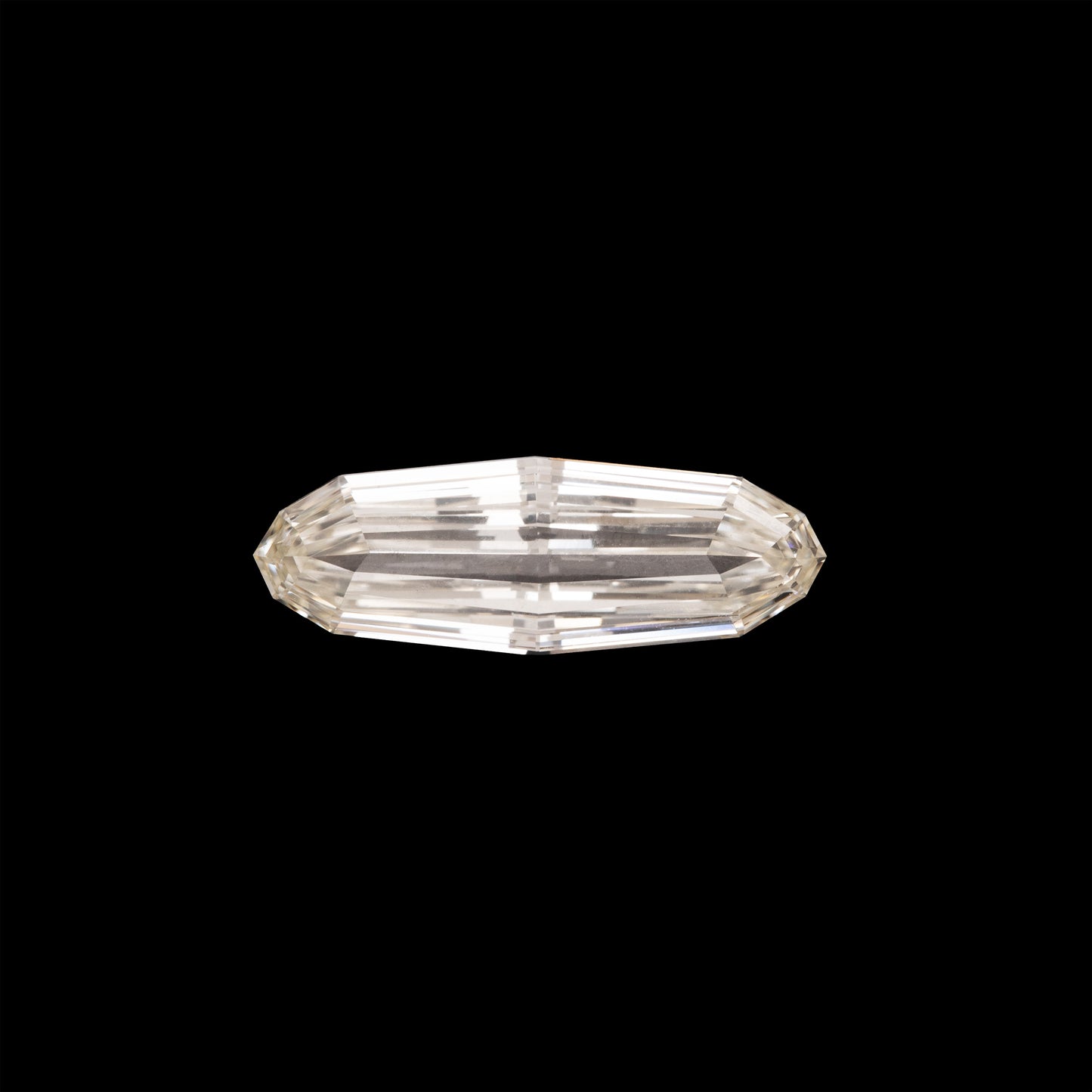 Diamond on a black background