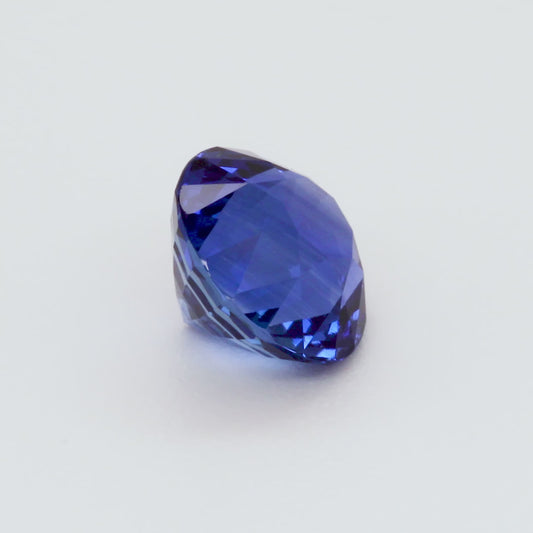 Round Faceted Blue Sapphire, 2.69ct