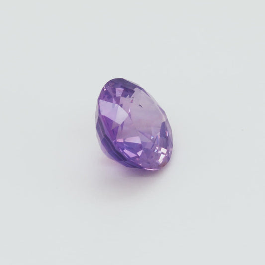 Oval Faceted Purple Sapphire, 2.73ct