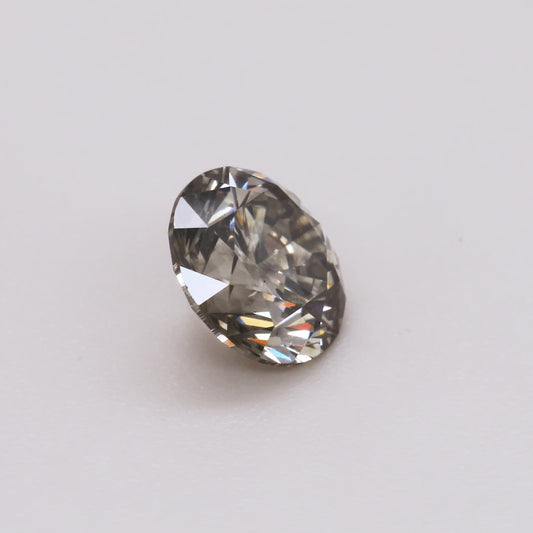 Round Brilliant Cut Fancy Gray Diamond, 1.55ct