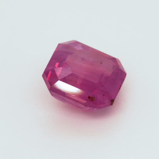 Step Cut Pink Sapphire, 3.08ct