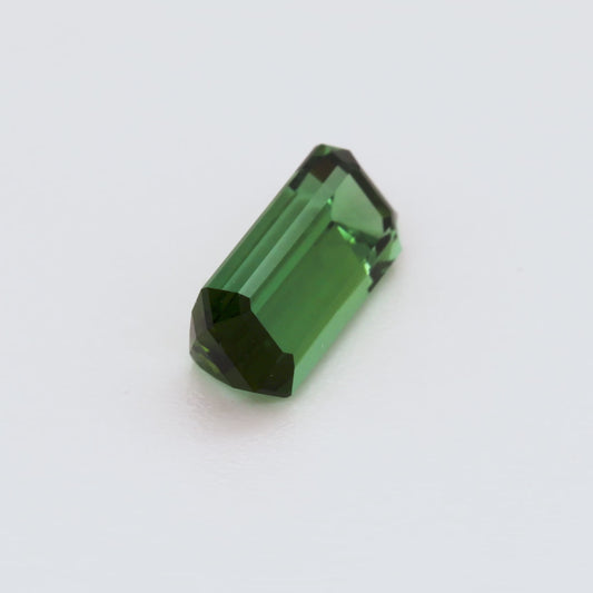Step Cut Blue Green Tourmaline, 1.51ct