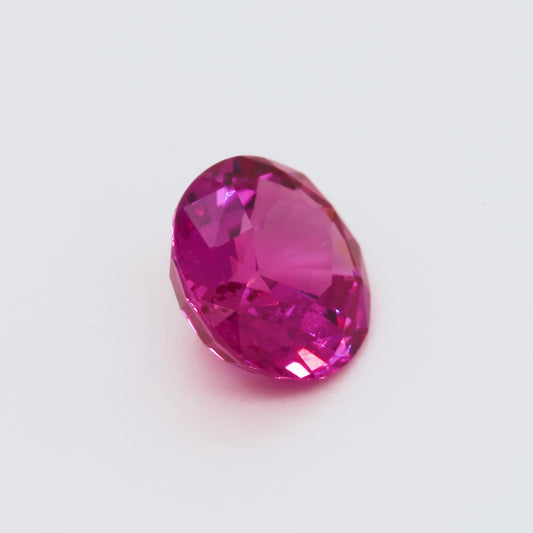 Oval Faceted Pink Sapphire, 1.01ct