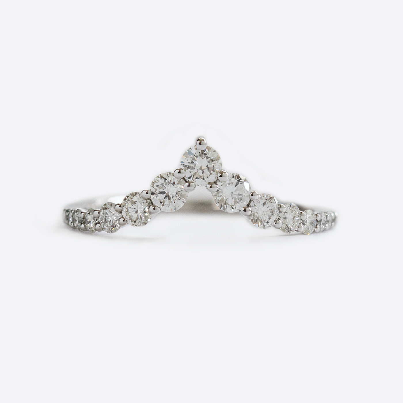 Chevron Diamond Band